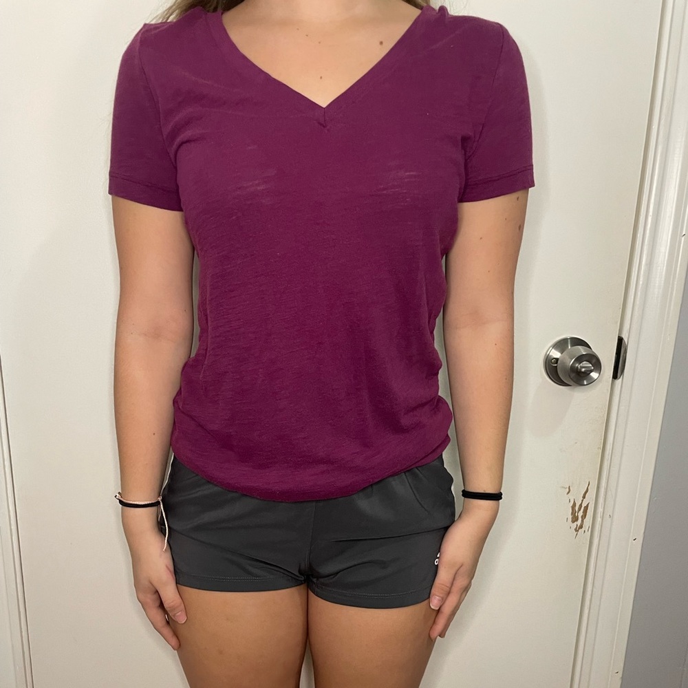 2 v-neck shirts